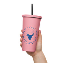 Load image into Gallery viewer, Insulated tumbler with a straw