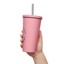 Load image into Gallery viewer, Insulated tumbler with a straw
