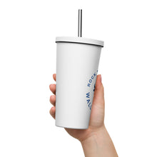 Load image into Gallery viewer, Insulated tumbler with a straw
